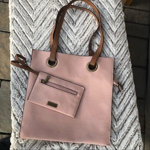 Carlos Nude pink purse